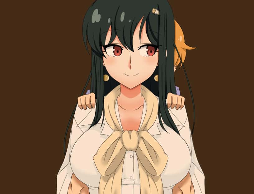 乙叶老师的情感冲突日记插画